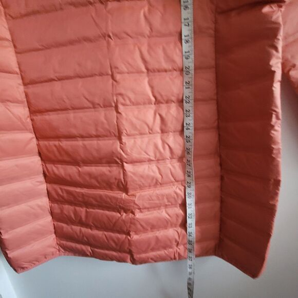 NWT Columbia Womens Lake Long DOWN Hooded Heat Jacket Size XXL Coral - Picture 5 of 15